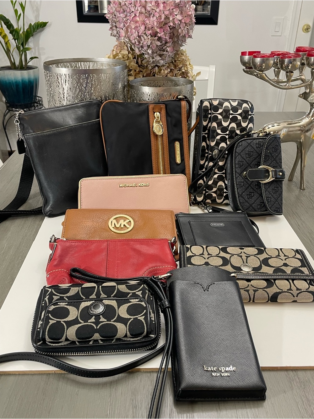 Lot of Coach Michael Kors Dooney & Bourke Kate Spade wallet&crossbody